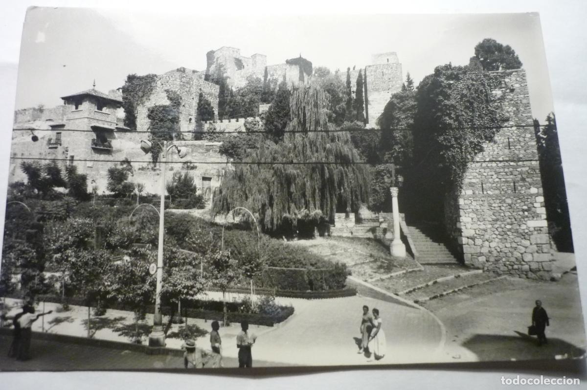 Postales: postal malaga entrada alcazaba -circulada cm
