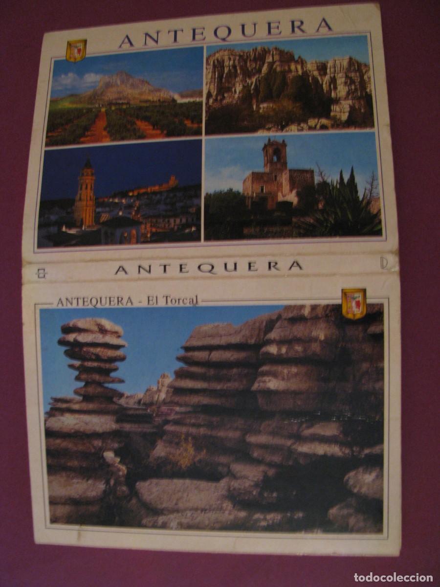 Postales: TIRA DE 10 POSTALES DE ANTEQUERA. ESCUDO DE ORO, DOMINGUEZ.
