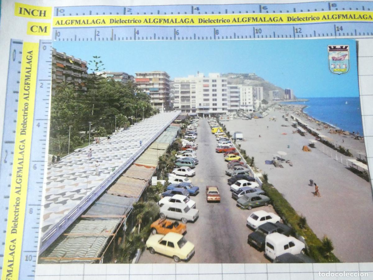 Postales: POSTAL DE GRANADA. A&Ntilde;O 1977. ALMU&Ntilde;ECAR PASEO DEL ALTILLO. COCHES CITROEN MEHARI FURGONETA RISI. 1503