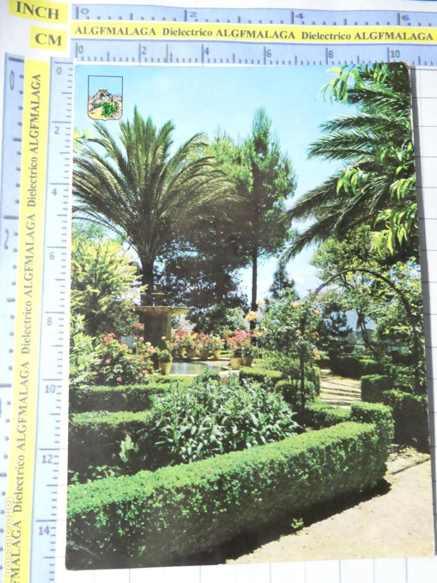 Postales: POSTAL DE GRANADA. A&Ntilde;O 1965. PARQUE FORESTAL DE LANJAR&Oacute;N 8 VALMAN. 1509