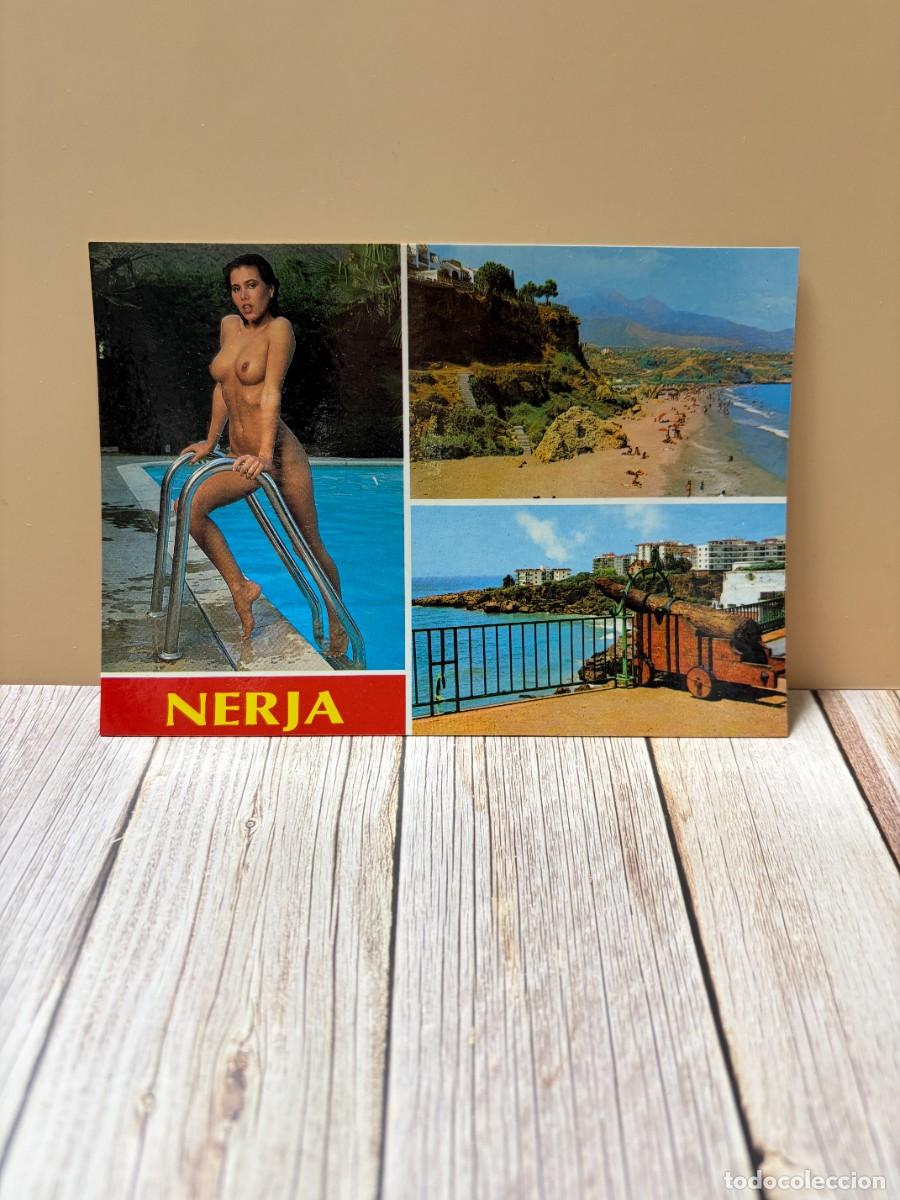 Postales: TARJETA POSTAL. M&Aacute;LAGA. 51.- NERJA. COSTA DEL SOL. EDICIONES ARRIBAS