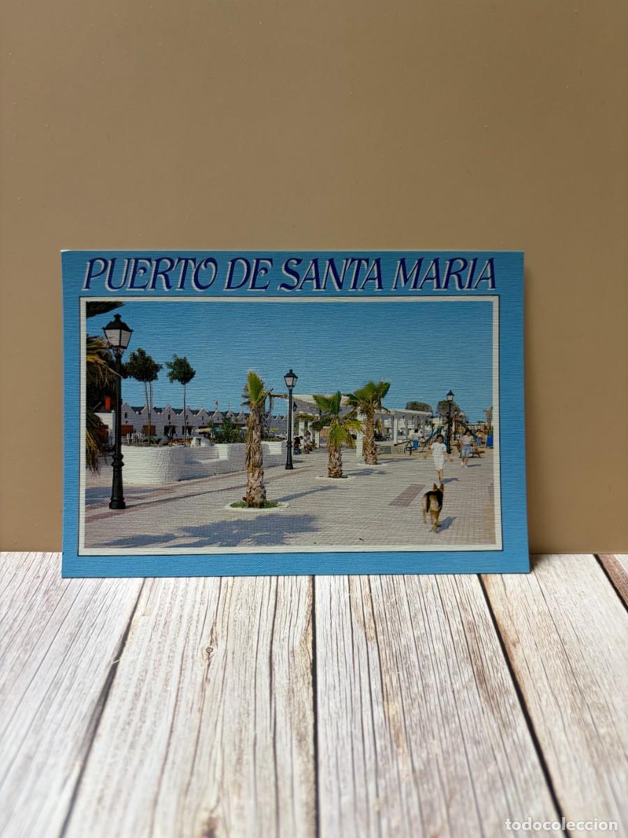 Postales: TARJETA POSTAL. C&Aacute;DIZ. 97.- EL PUERTO DE SANTA MAR&Iacute;A. LA PUNTILLA. PASEO MAR&Iacute;TIMO. EDICIONES ARRIBAS