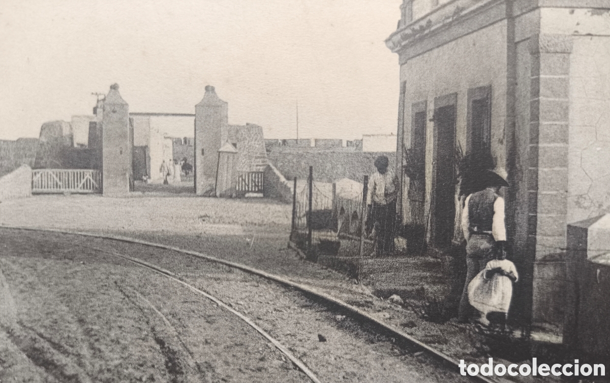 Postales: C&Aacute;DIZ CENTENARIO DE LAS CORTES FORTALEZA CORTADURA POSTAL FOTOTIPIA 1912