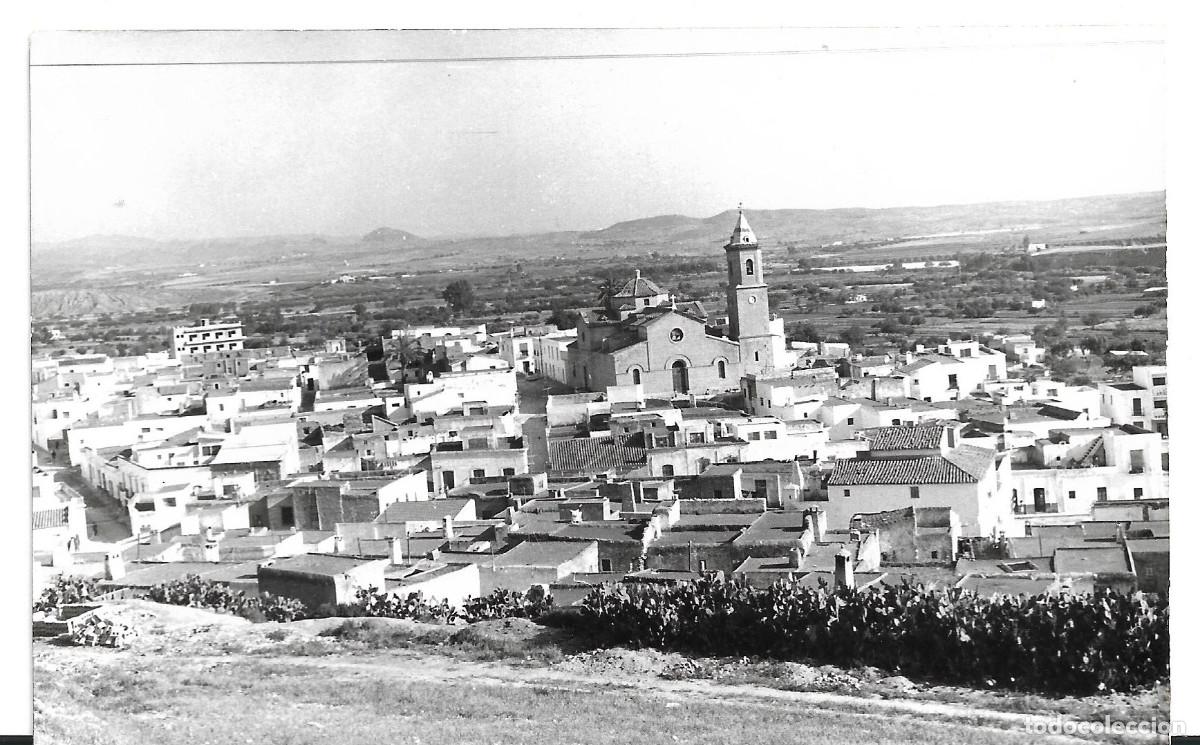 Postales: TURRE (ALMERIA) - VISTA PARCIAL. POSTA EN BLANCO Y NEGRO NO ESCRITA. REPORTAJES L&Oacute;PEZ.