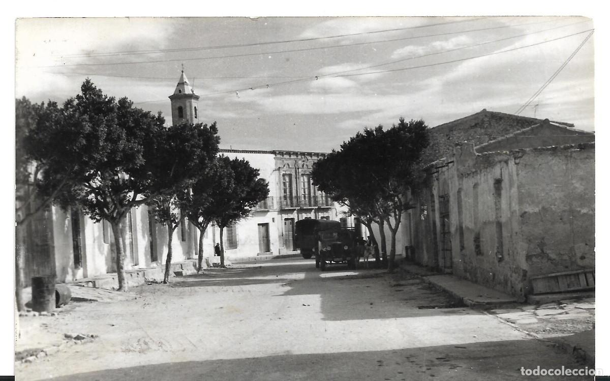 Postales: TURRE (ALMERIA) - CALLE SERAFIN CERVANTES. POSTA EN BLANCO Y NEGRO CIRCULADA. REPORTAJES L&Oacute;PEZ.