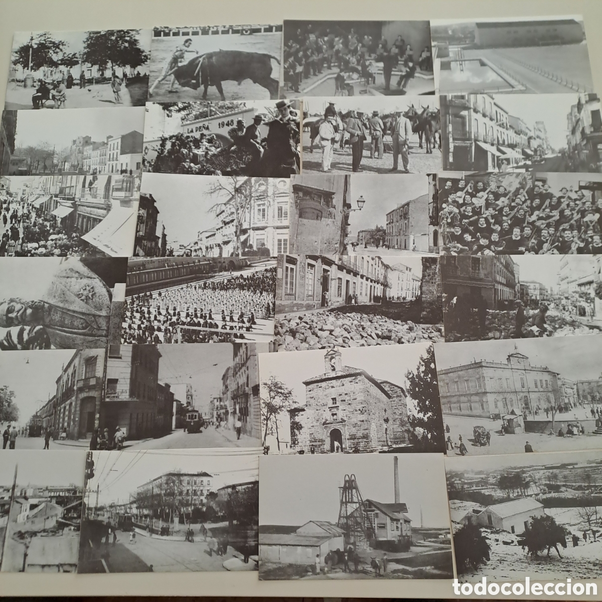 Postales: LINARES (JA&Eacute;N) LOTE 70 POSTALES REPRODUCIDAS DE OTRAS ANTIGUAS, A&Ntilde;OS 1904 A 1970.