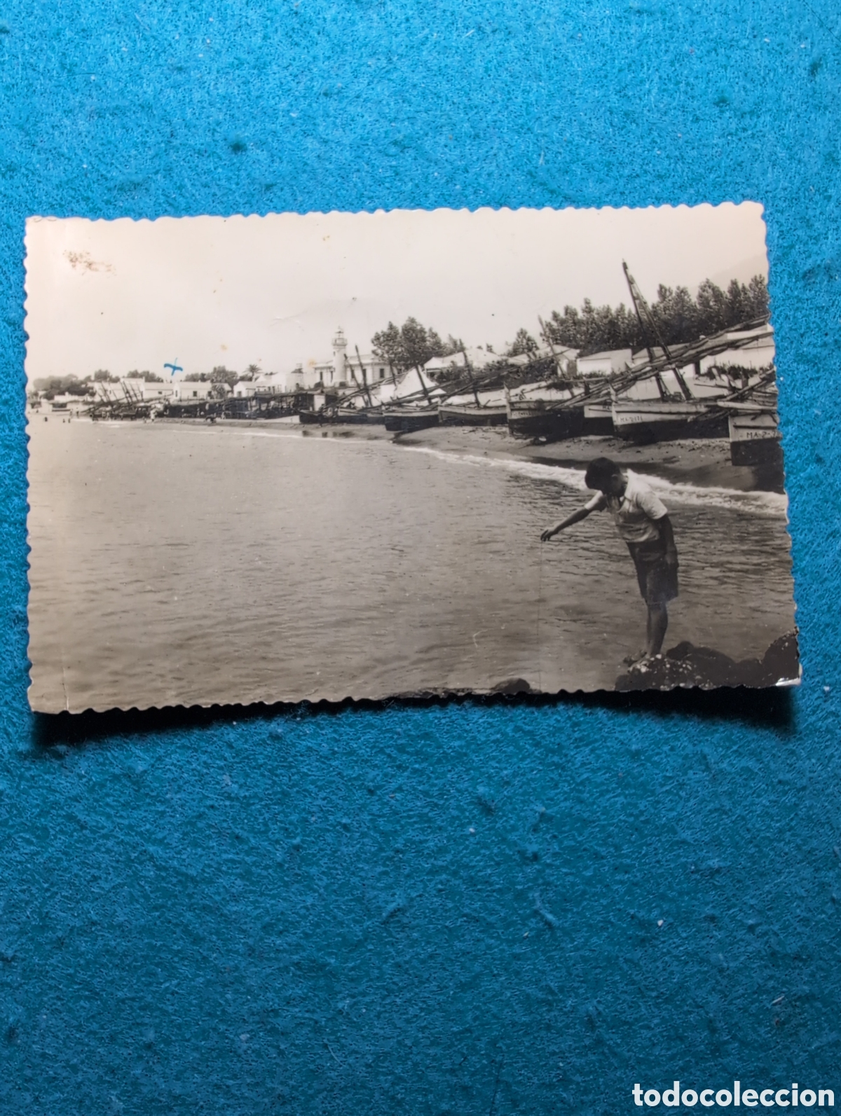 Postales: Marbella M&aacute;laga a&ntilde;os 50 playas