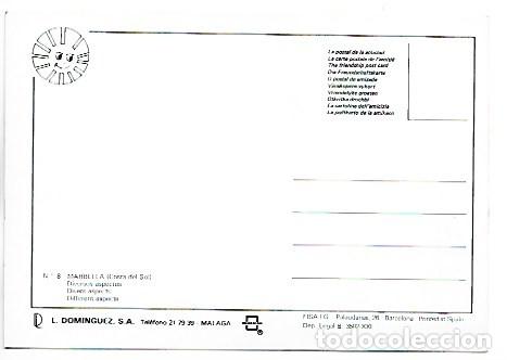 Postales: DIVERSOS ASPECTOS.- COSTA DEL SOL.- MARBELLA / MALAGA - Foto 2
