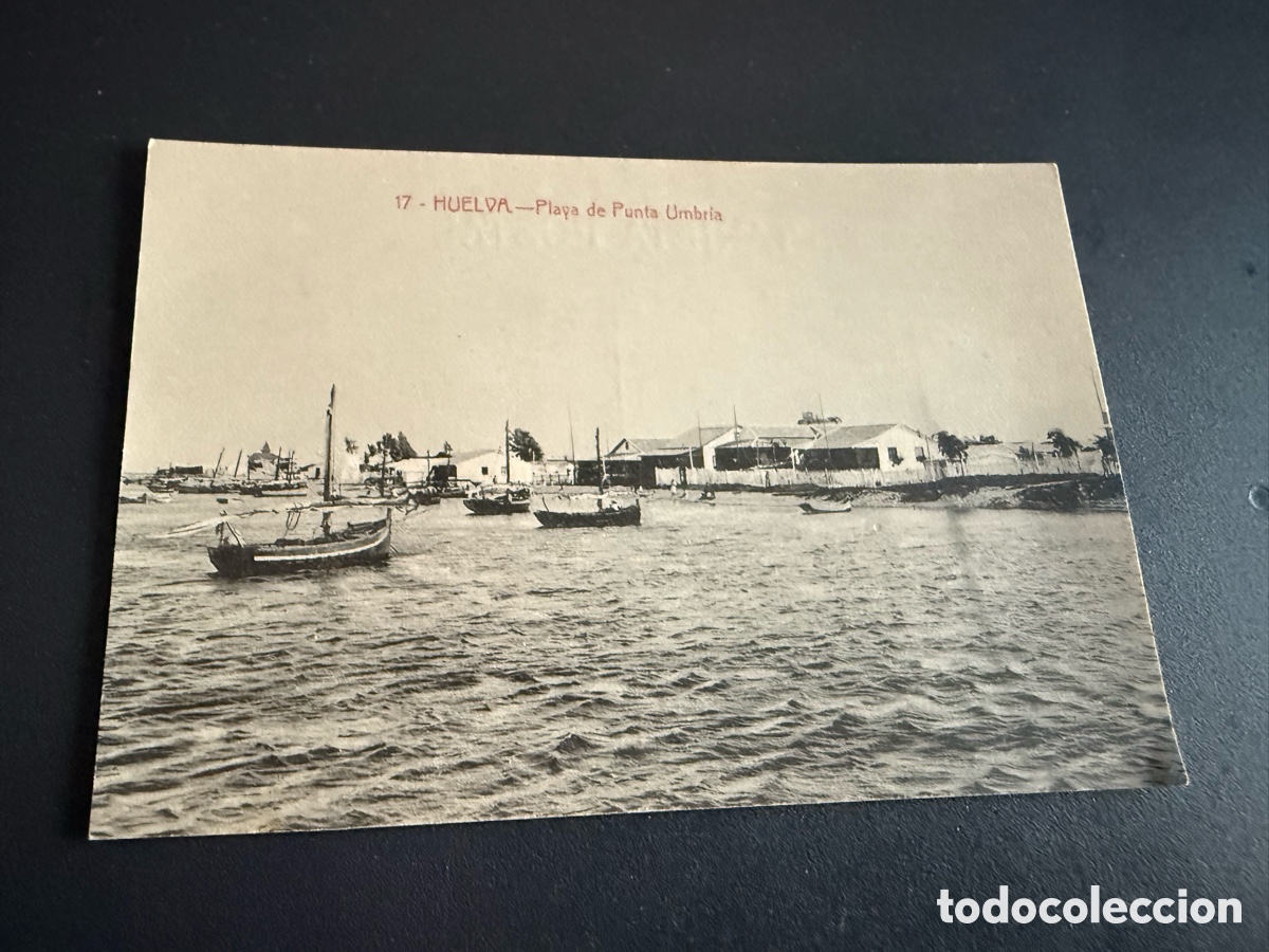 Postales: Postal HUELVA. 17-Playa de Punta Umbr&iacute;a