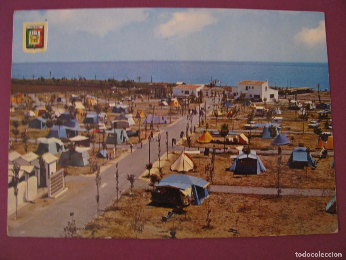 Postales: POSTAL DE MALAGA. CAMPING VALLE NIZA. DOMINGUEZ 171