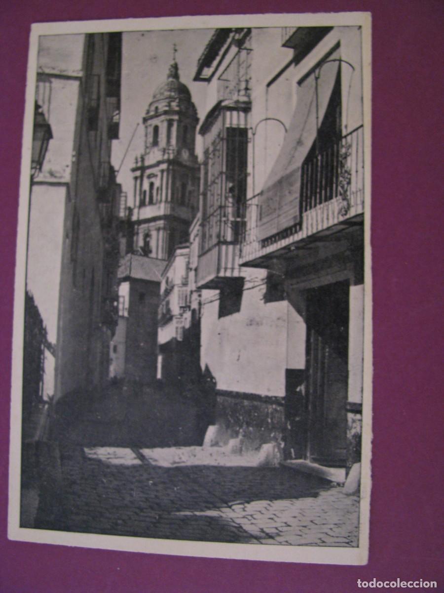 Postales: POSTAL DE M&Aacute;LAGA. S. I. CATEDRAL. CALLE SAN AGUSTIN.