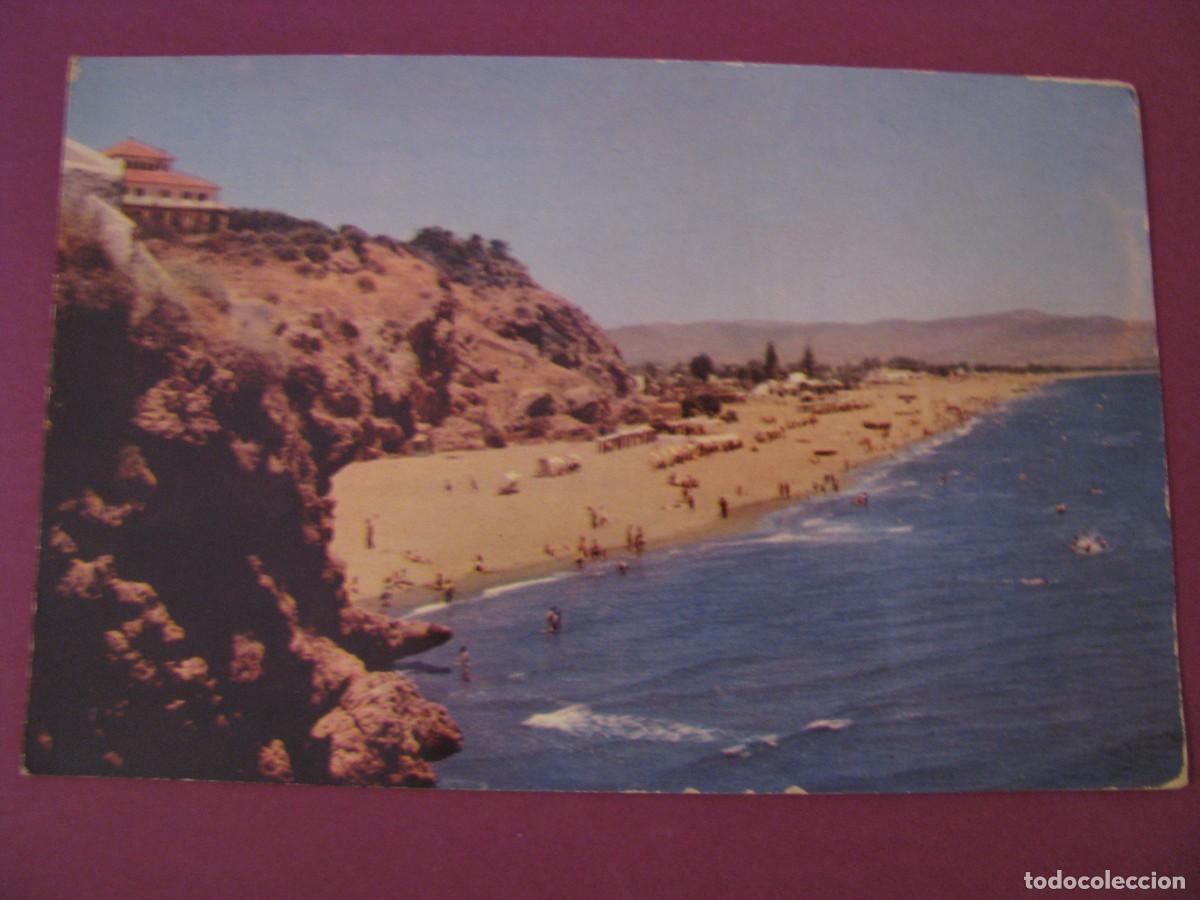 Postales: POSTAL DE TORREMOLINOS. VISTA DE LA PLAYA. ED. ENRICO.