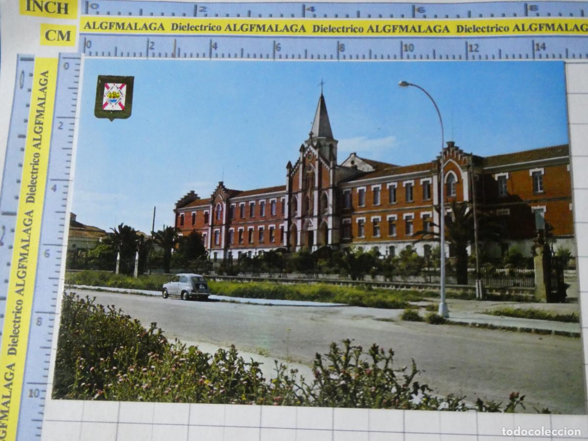 Postales: POSTAL DE JAEN. A&Ntilde;O 1967. LINARES HOSPITAL ASILO DE ANCIANOS SEAT 600 25 ESCUDO ORO. 1542