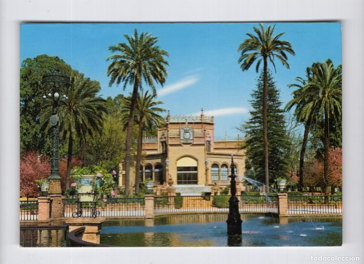Postales: SEVILLA. Pabell&oacute;n mud&eacute;jar en la Plaza de Am&eacute;rica, Parque de Mar&iacute;a Luisa -Ediciones Beascoa BV-