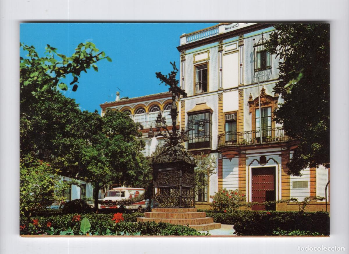 Postales: SEVILLA. Plaza de Santa Cruz con la Cruz de Cerrajer&iacute;a -Ediciones Beascoa BV-
