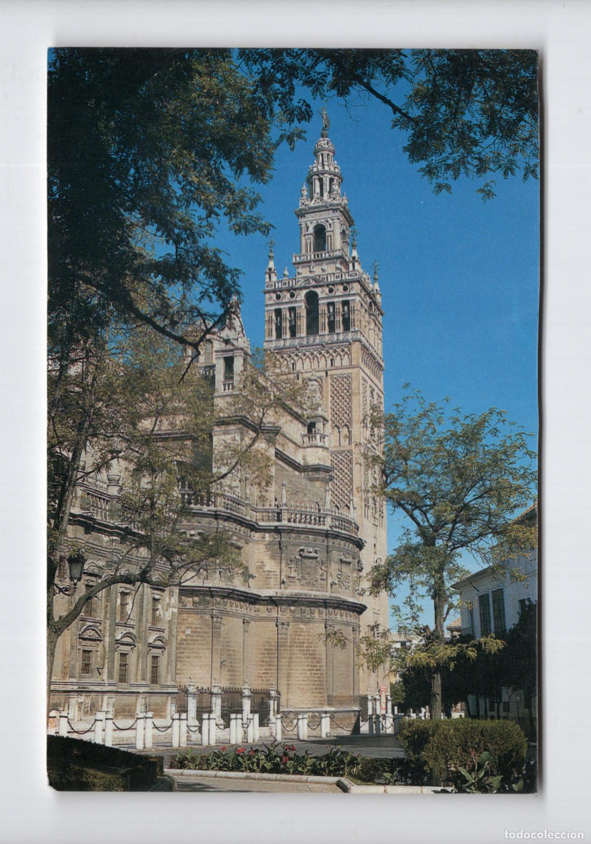 Postales: SEVILLA. &Aacute;bside de la Catedral y la Giralda -Estudios Hareton-