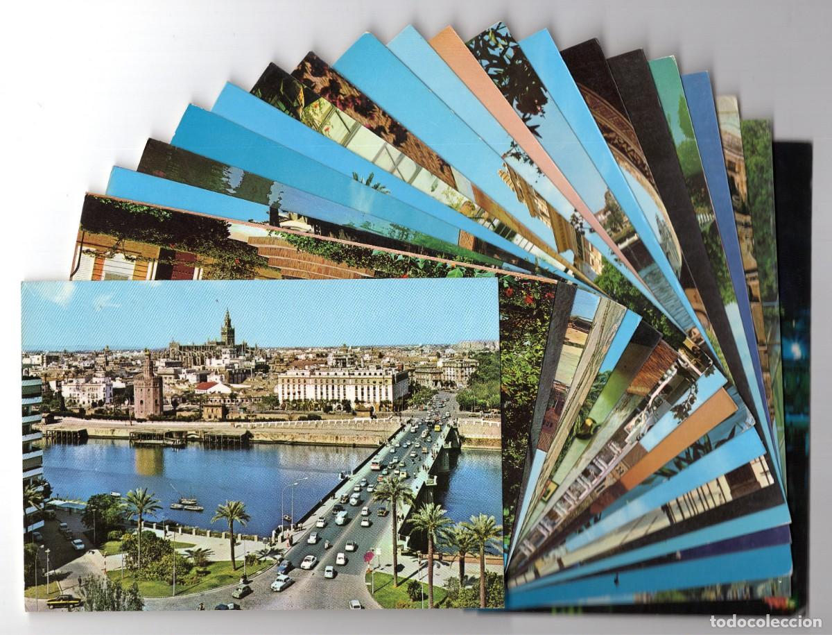 Postales: SEVILLA. Lote 20 postales, a&ntilde;os 60/70 -Ediciones Beascoa-
