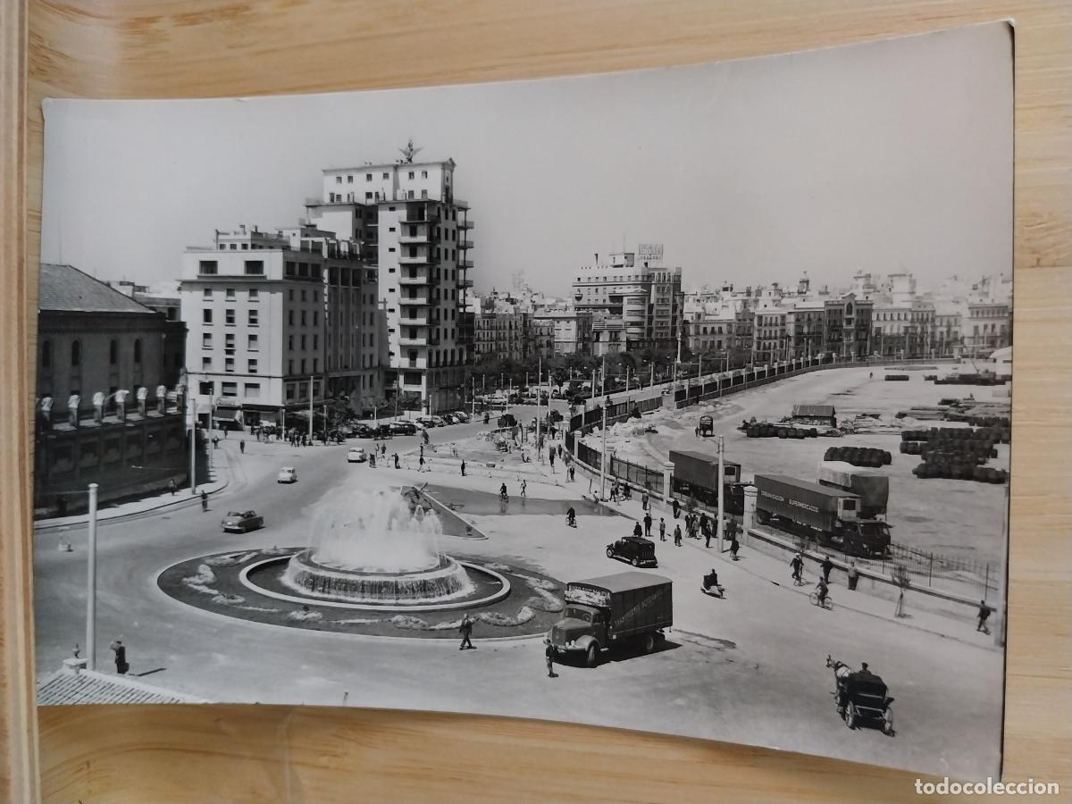 Postales: CADIZ AVENIDA PUERTO ED ARRIBAS 1075 ESCRITA ANIMADA CAMION CARRETA CABALLO