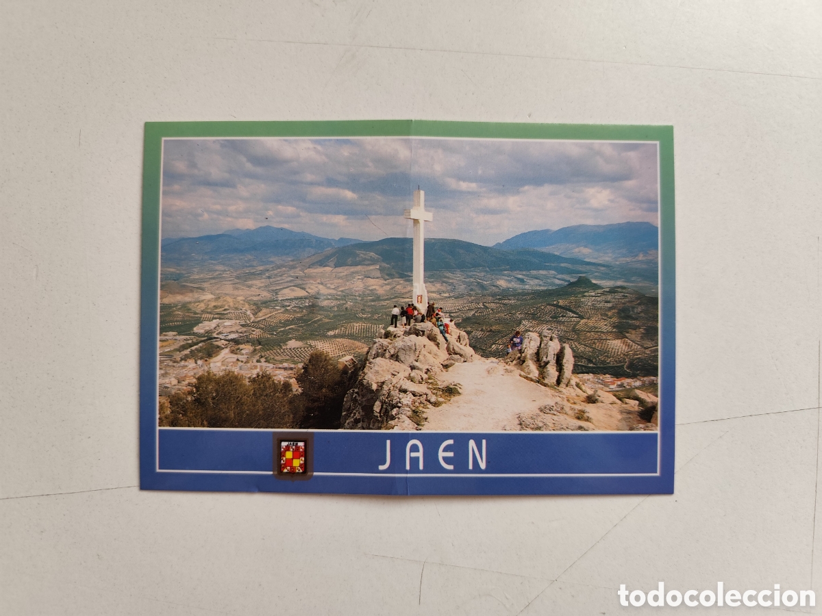 Postales: Postal de Jaen. Cruz del Castillo de San Nicolas. Andalucia