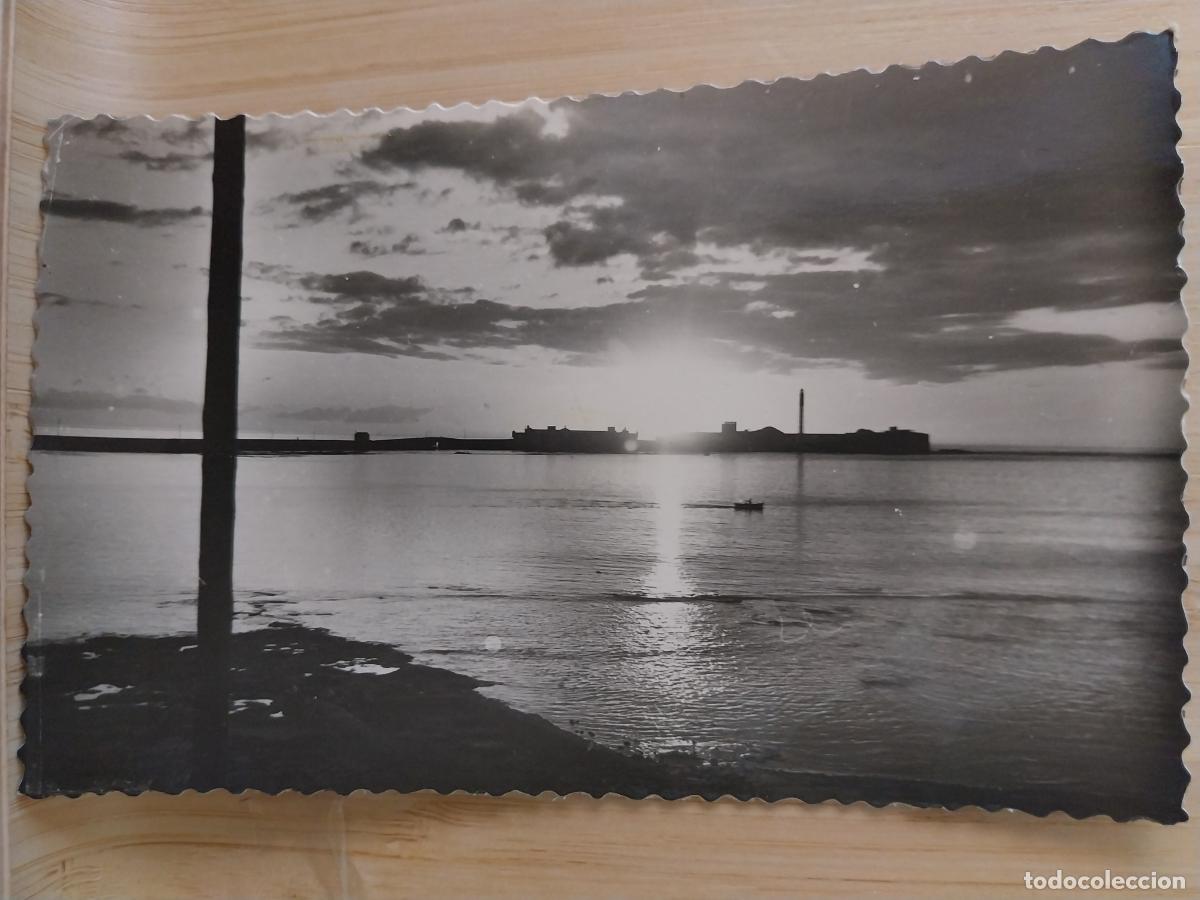 Postales: CADIZ CASTILLO SAN SEBASTIAN ED AISA 251 ESCRITA A&Ntilde;OS 50