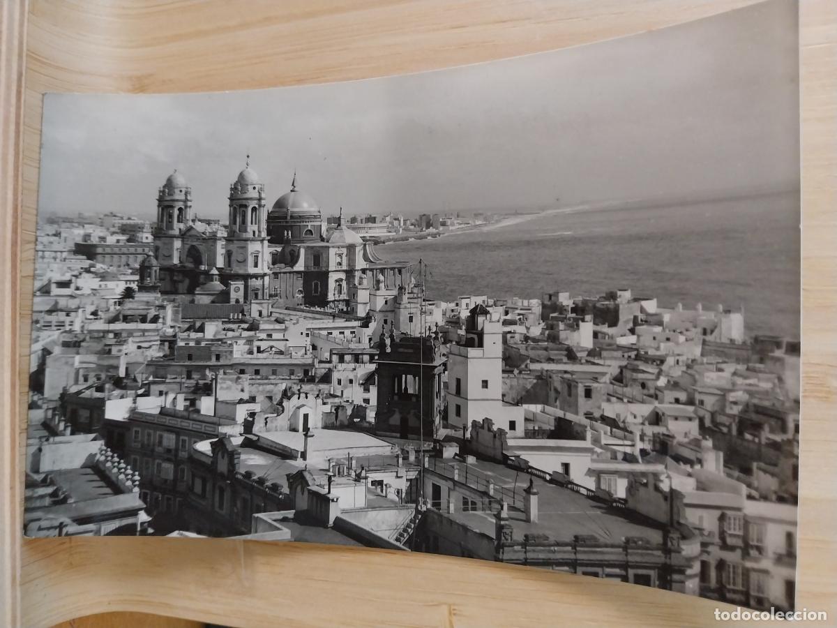 Postales: CADIZ ED DELFLOR 3 ESCRITA A&Ntilde;OS 50 B/N