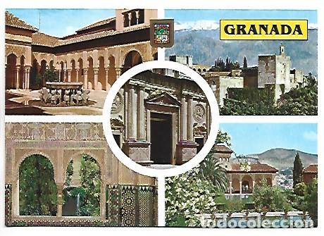 Postales: DIVERSOS ASPECTOS - DIFFERENT ASPECTS.- ALHAMBRA / GRANADA