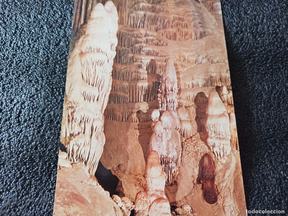 Postales: 9 malaga, cueva de nerja, detalle de la sala del cataclismo,ed. patronato de las cuevas de nerja,