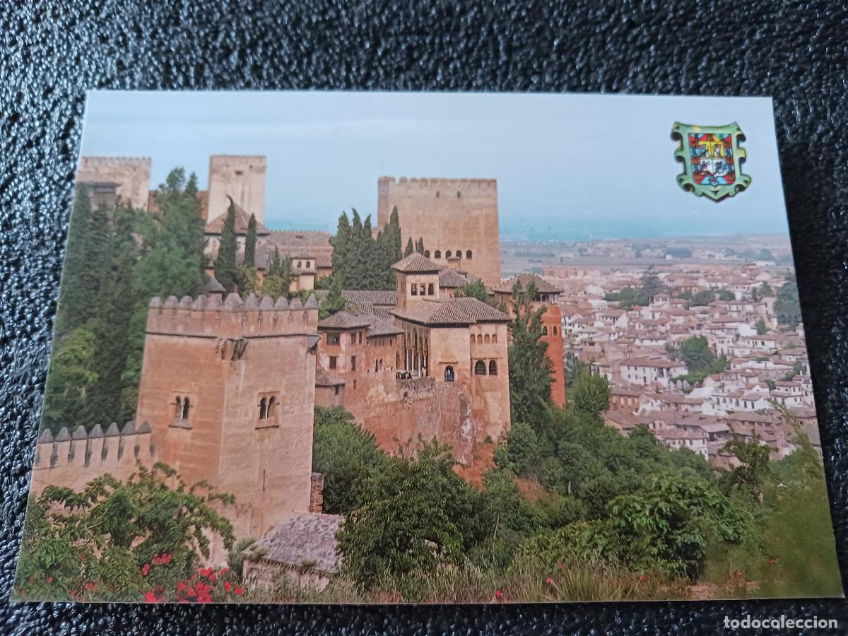 Postales: 1046 granada, la alhambra y la ciudad, ed. zerkowitz - Foto 1
