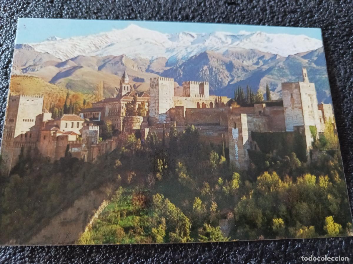 Postales: 979 granada, panorama de la alhambra y sierra nevada, ed. zerkowitz