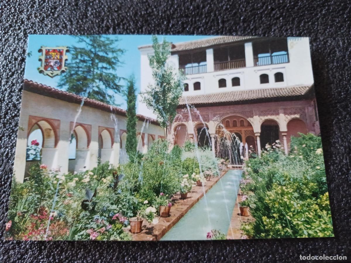 Postales: 30 granada, generalife, patio de la acequia, ed. zerkowitz