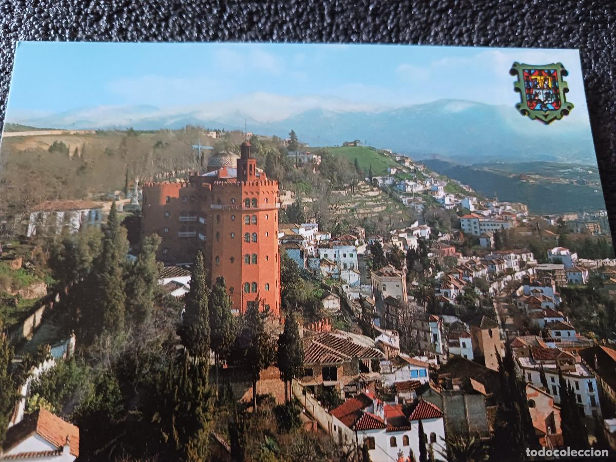 Postales: 1101 granada, vista hotel alhambra palace, ed. zerkowitz