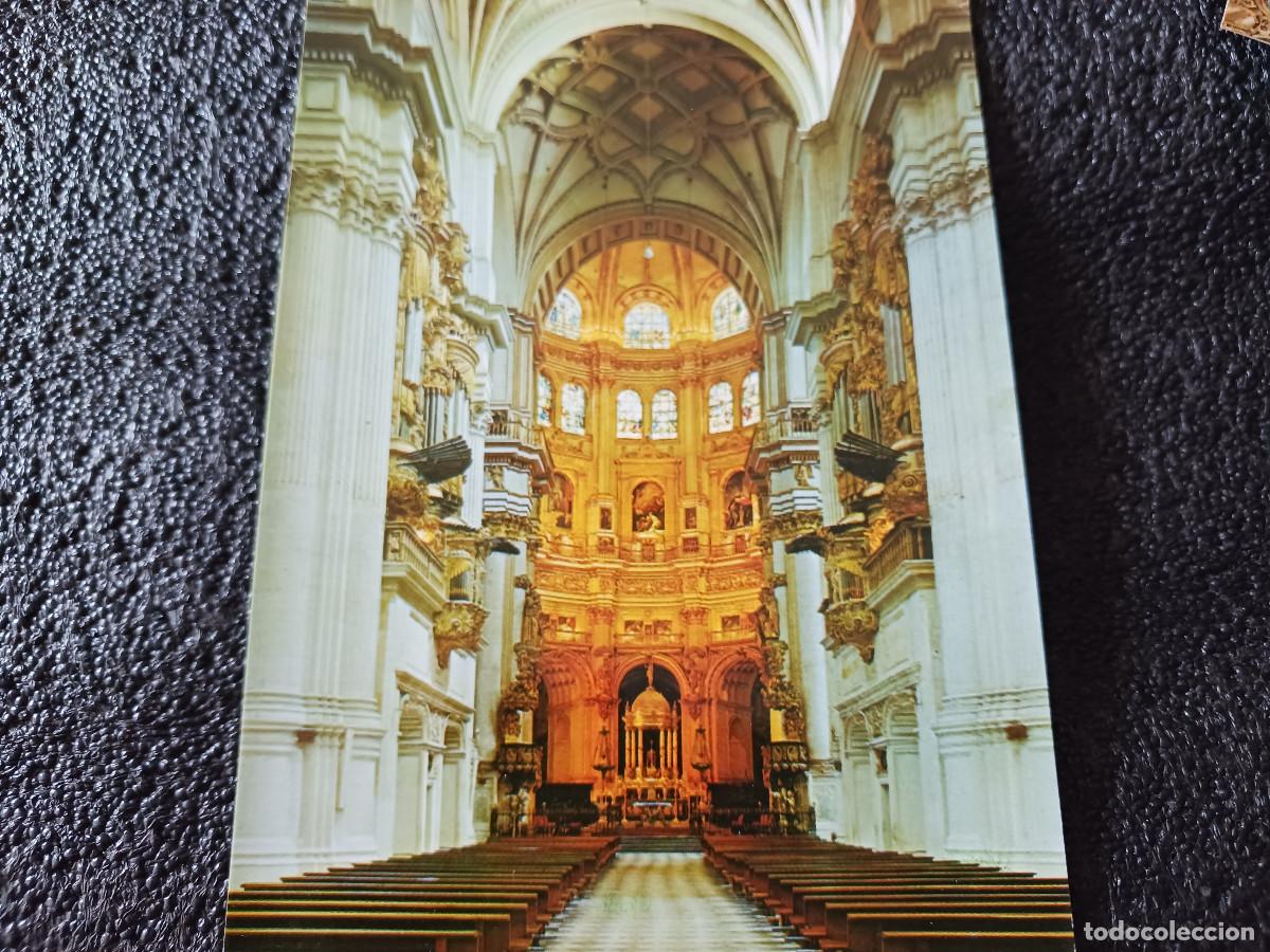 Postales: 1432 granada, la catedral interior, ed. beascoa