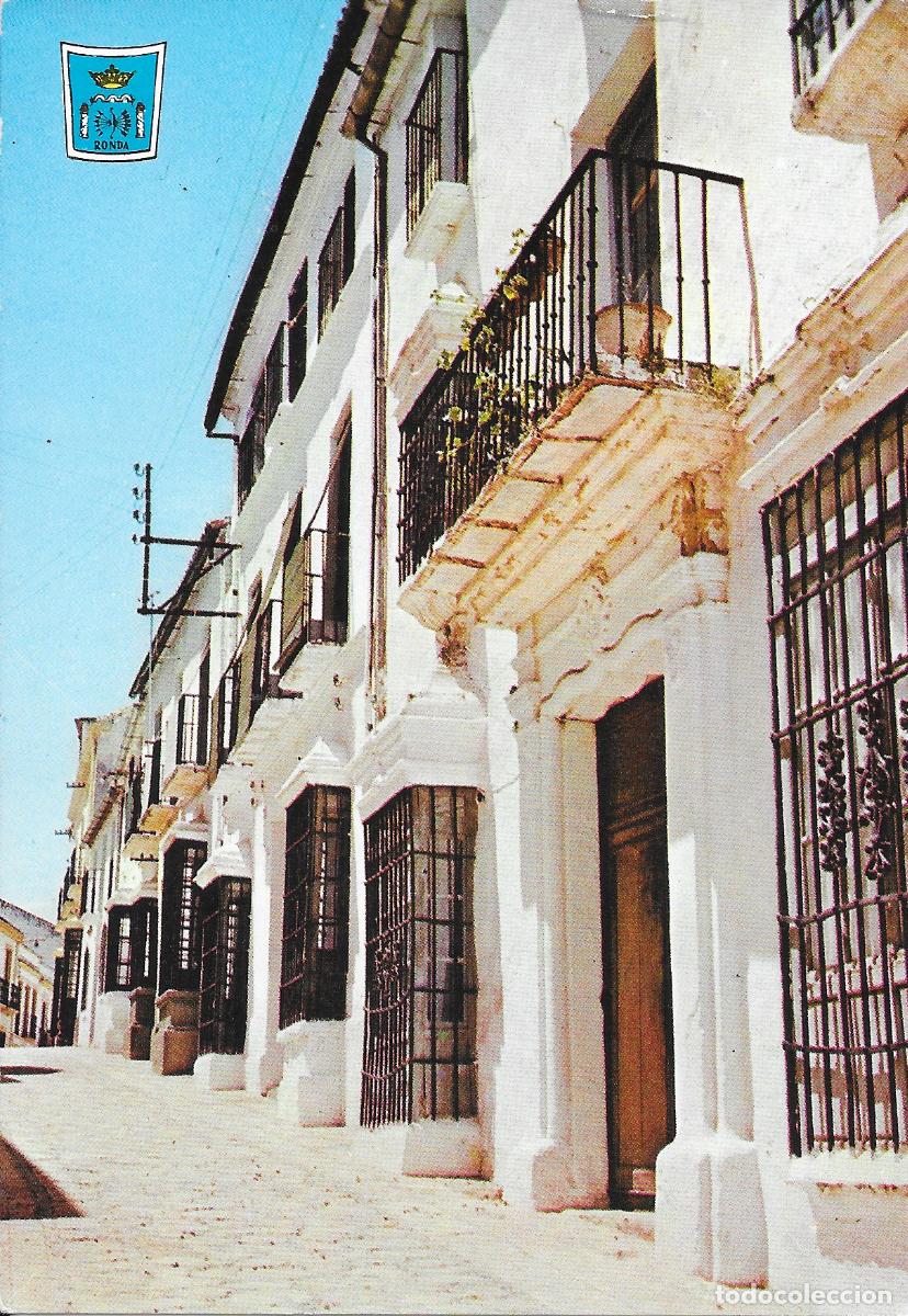 Postales: [POSTAL] Calle Ermita. Rejas t&iacute;picas. Ronda (M&aacute;laga) (circulada)