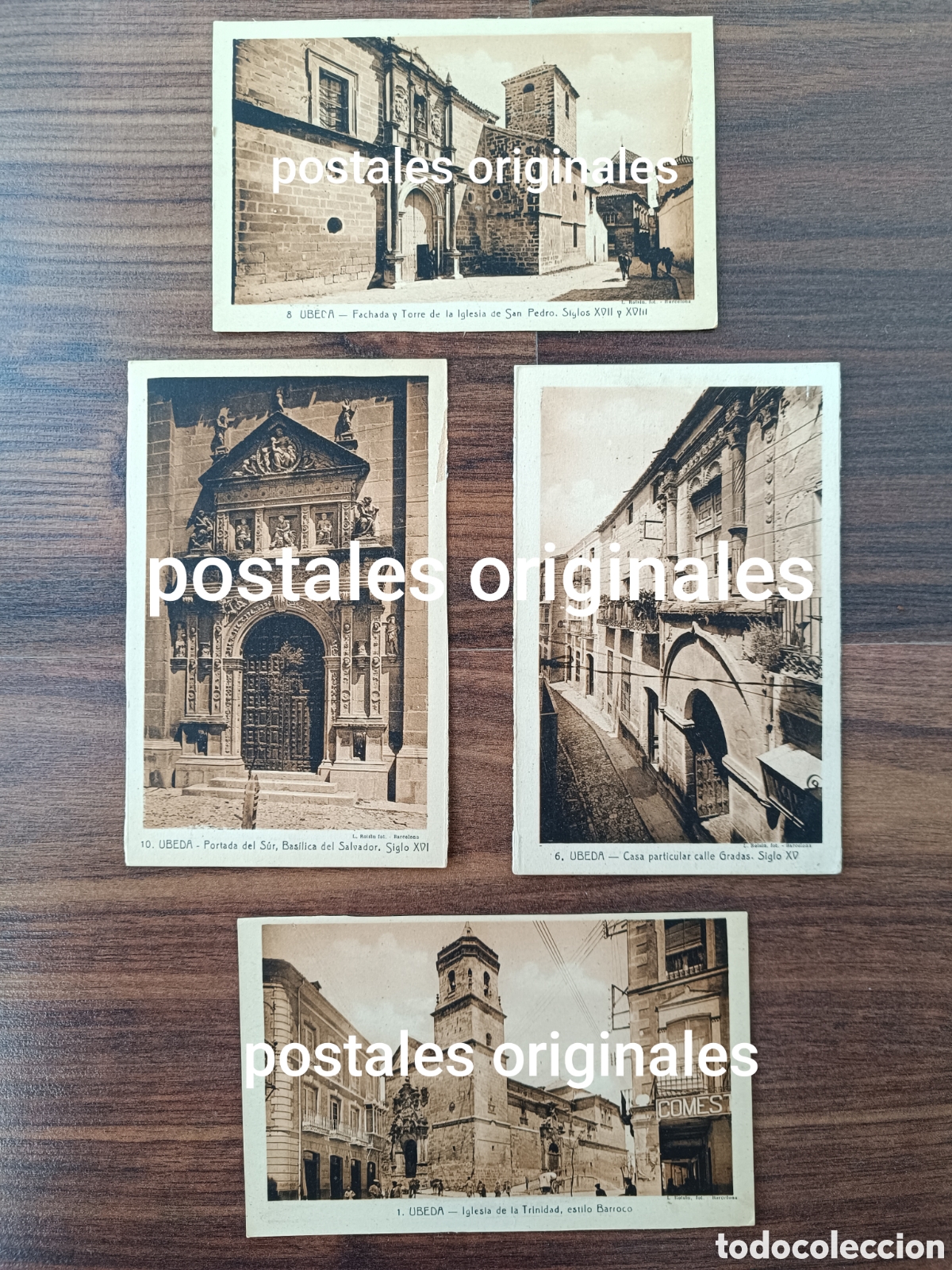 Postales: Lote de postales antiguas de &Uacute;beda.