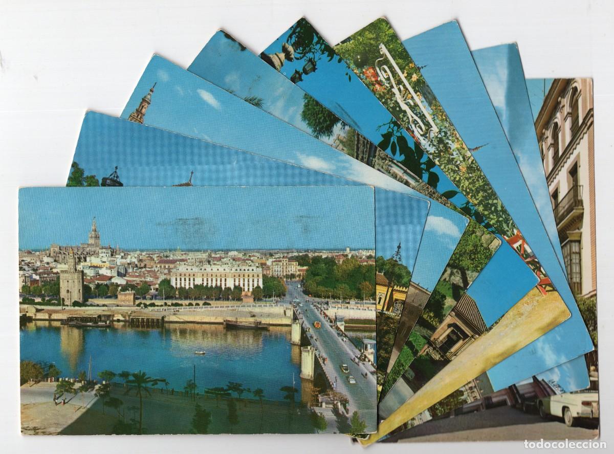 Postales: SEVILLA. Lote 9 postales a&ntilde;os 60/70 -Subirats Casanovas-