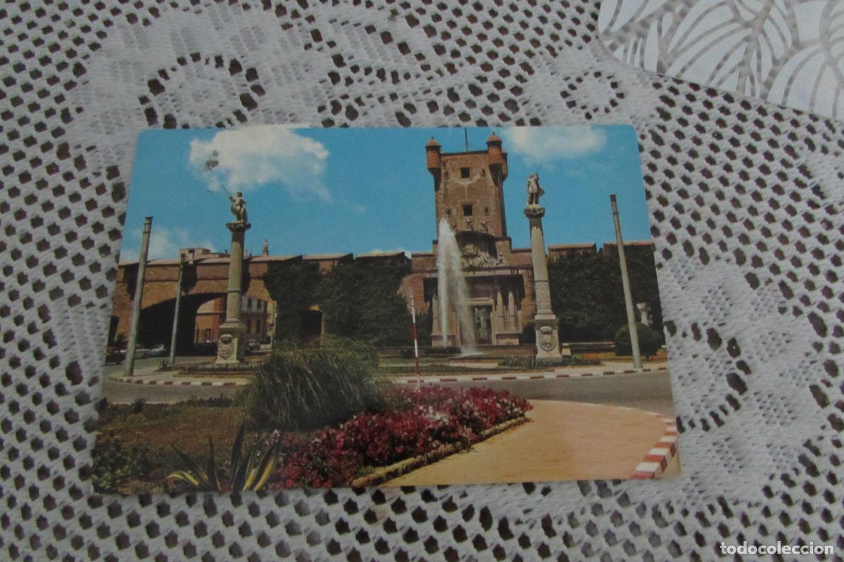 Postales: POSTAL DE CADIZ N&ordm; 89 - PUERTA DE TIERRA circulada