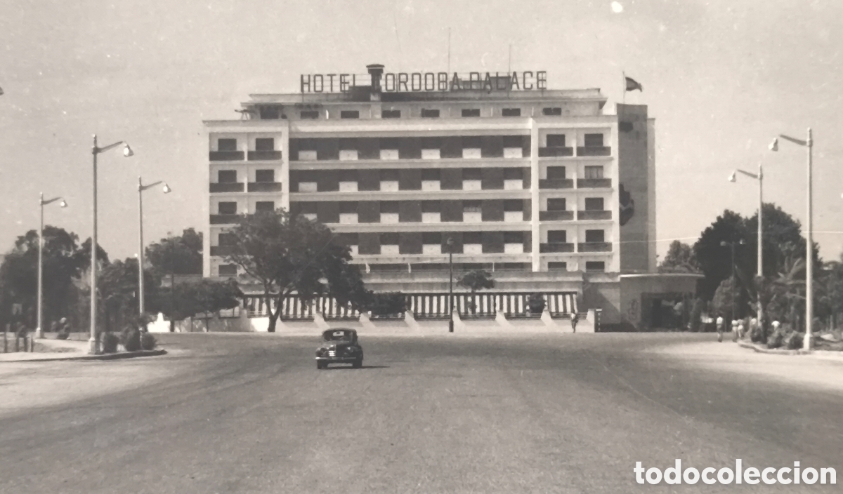 Postales: C&Oacute;RDOBA HOTEL PALACE AVENIDA CONDE VALLELLANO POSTAL FOTOGR&Aacute;FICA C. 1955