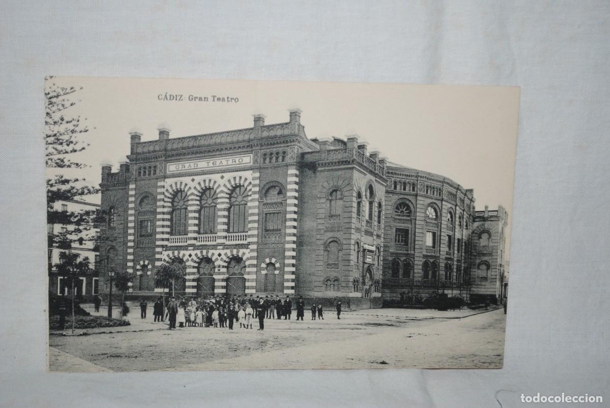 Postales: CADIZ , GRAN TEATRO FALLA , CONCURSOS DEL CARNAVAL