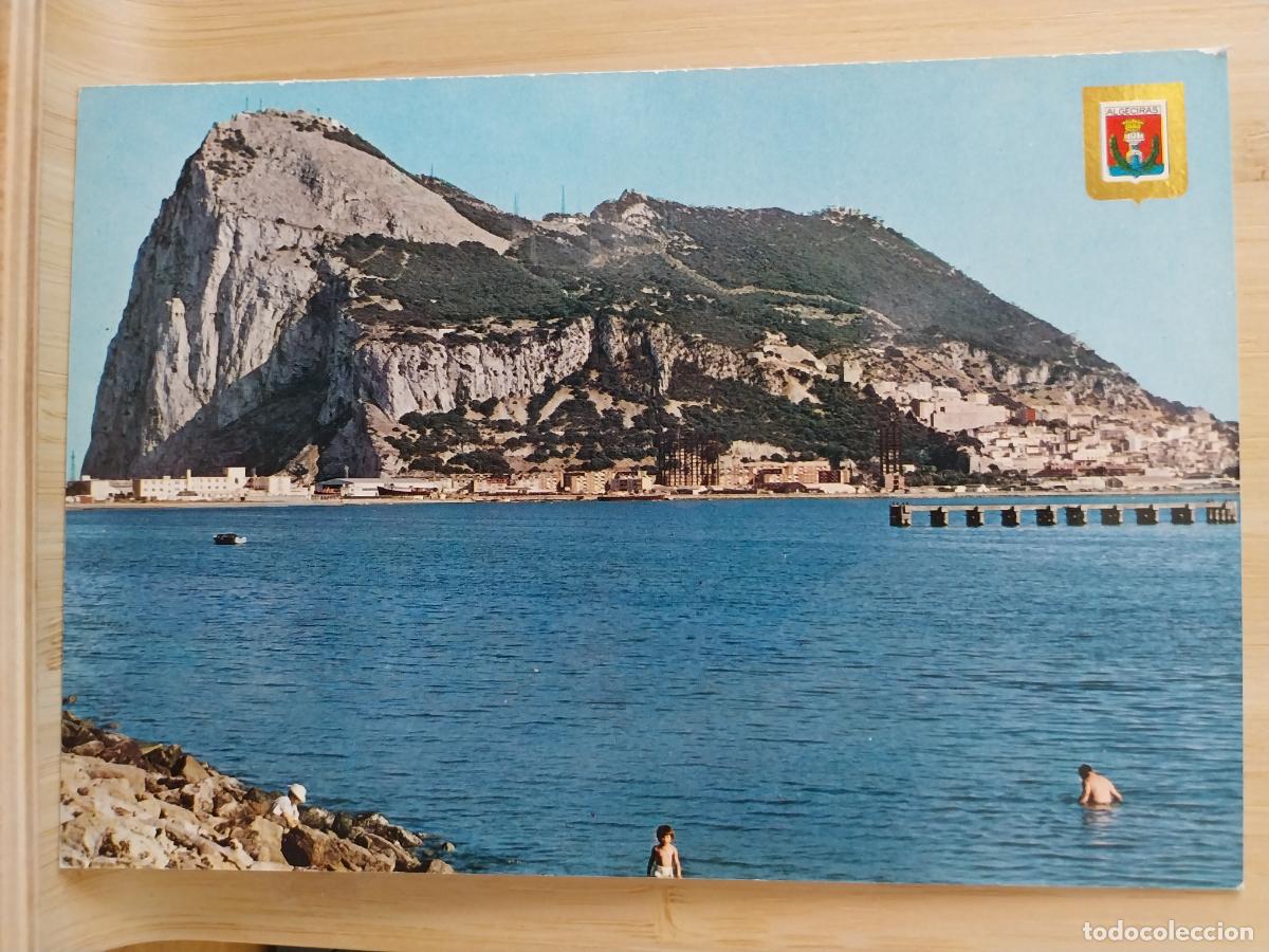 Postales: PE&Ntilde;ON GIBRALTAR ALGECIRAS CADIZ ED FISA 42 SC ORIGINAL ANIMADA