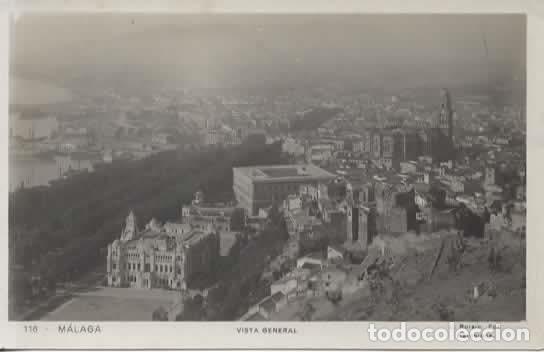 Postales: MALAGA SIN ESCRIBIR VISTA GENERAL