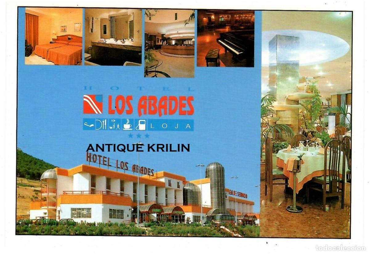 Postales: GRANADA / LOJA / HOTEL LOS ABADES / SIN FRANQUEAR