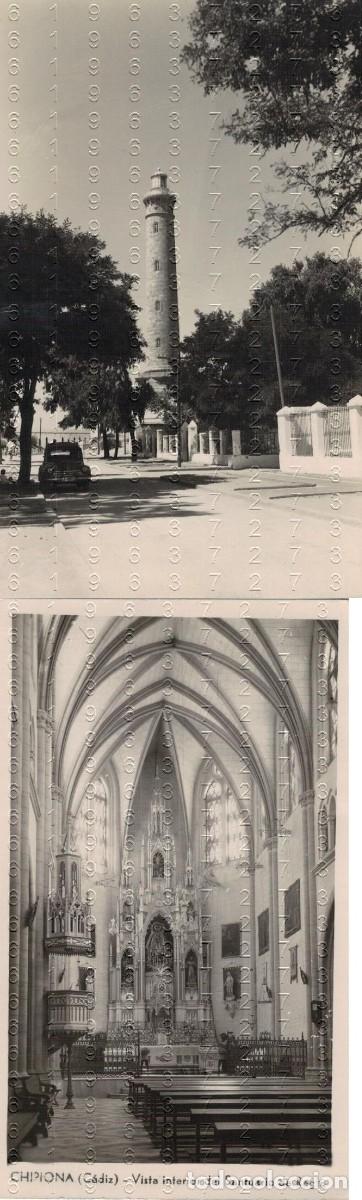 Postales: CHIPIONA 2 POSTALES ANTIGUAS B47