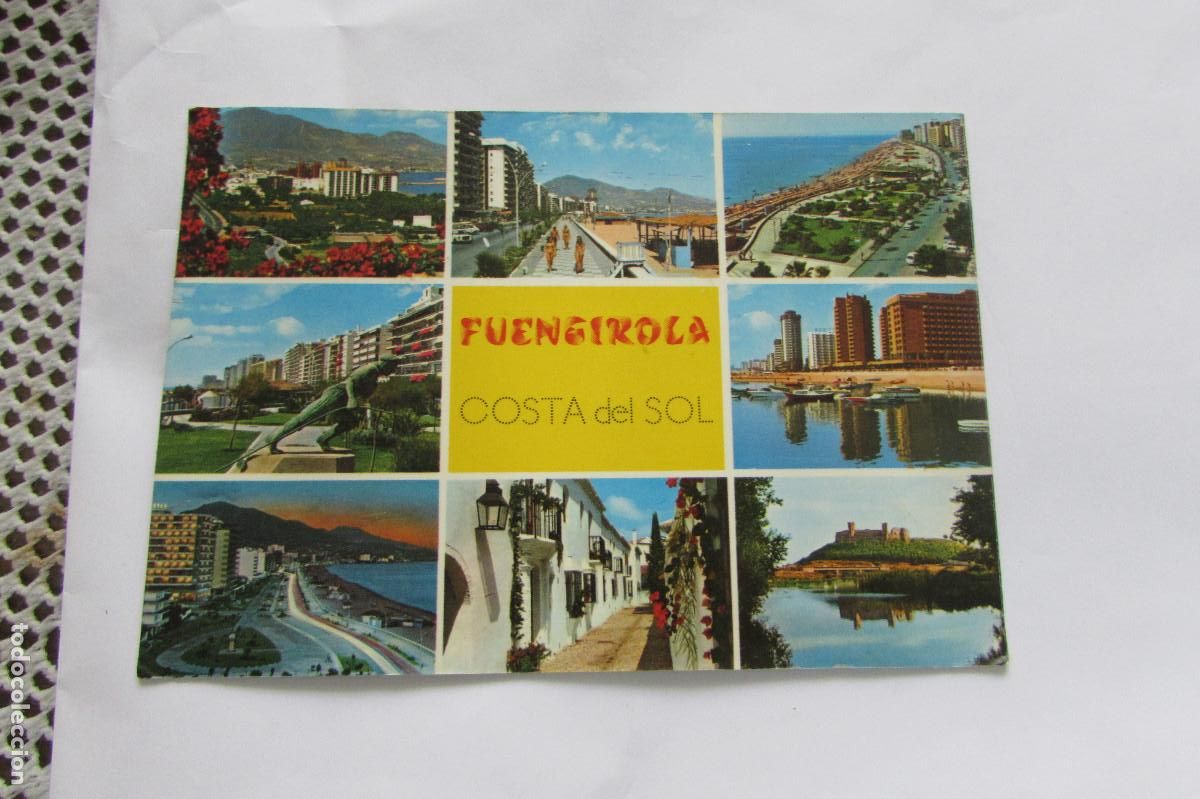 Postales: FUENGIROLA COSTA DEL SOL CIRCULADA