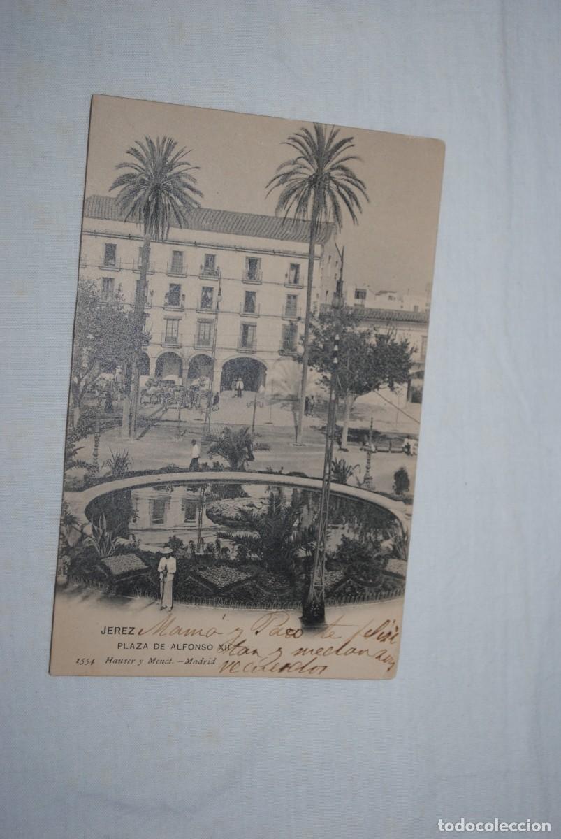 Postales: JEREZ DE LA FRONTERA , PLAZA ALFONSO X II