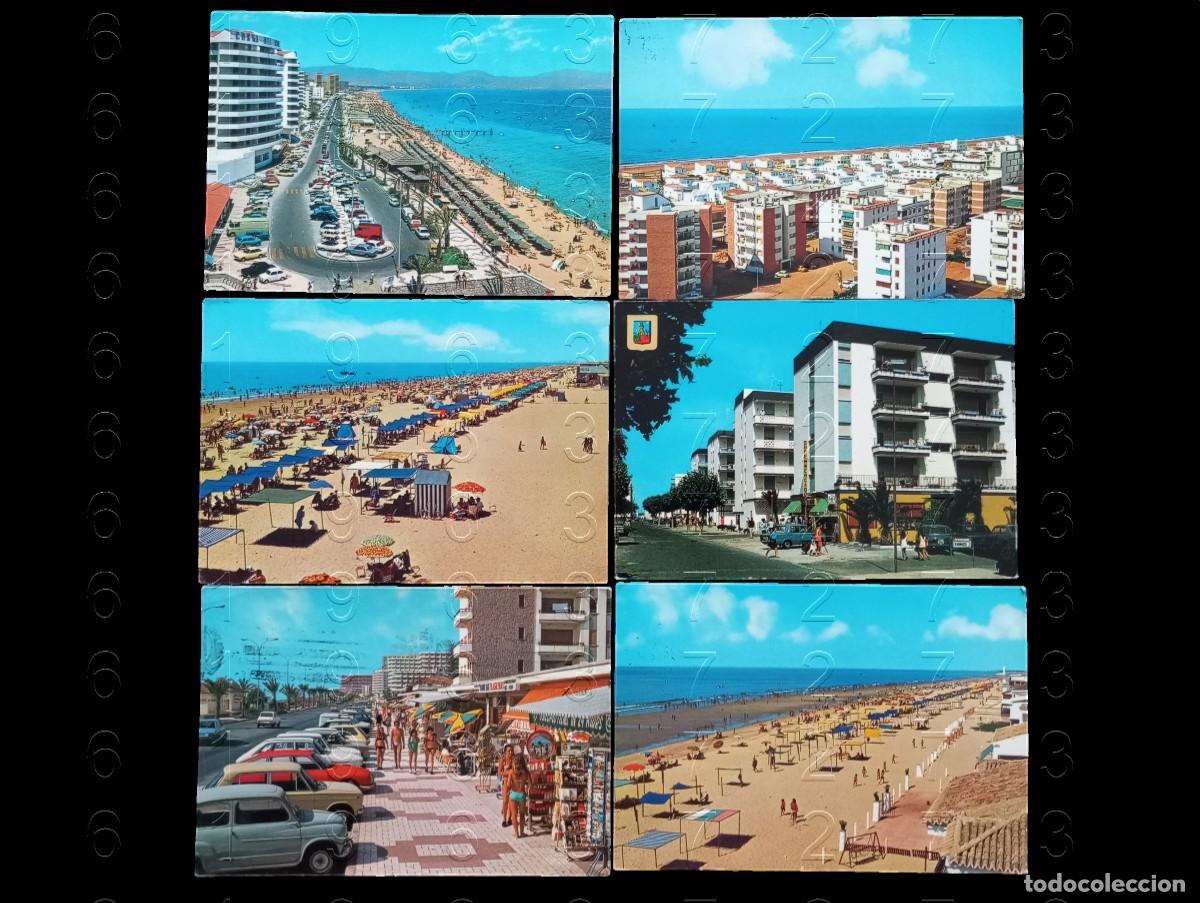Postales: LEPE TORREMOLINOS ISLA ANTILLA COLECCION 6 POSTALES A&Ntilde;OS 70 U97