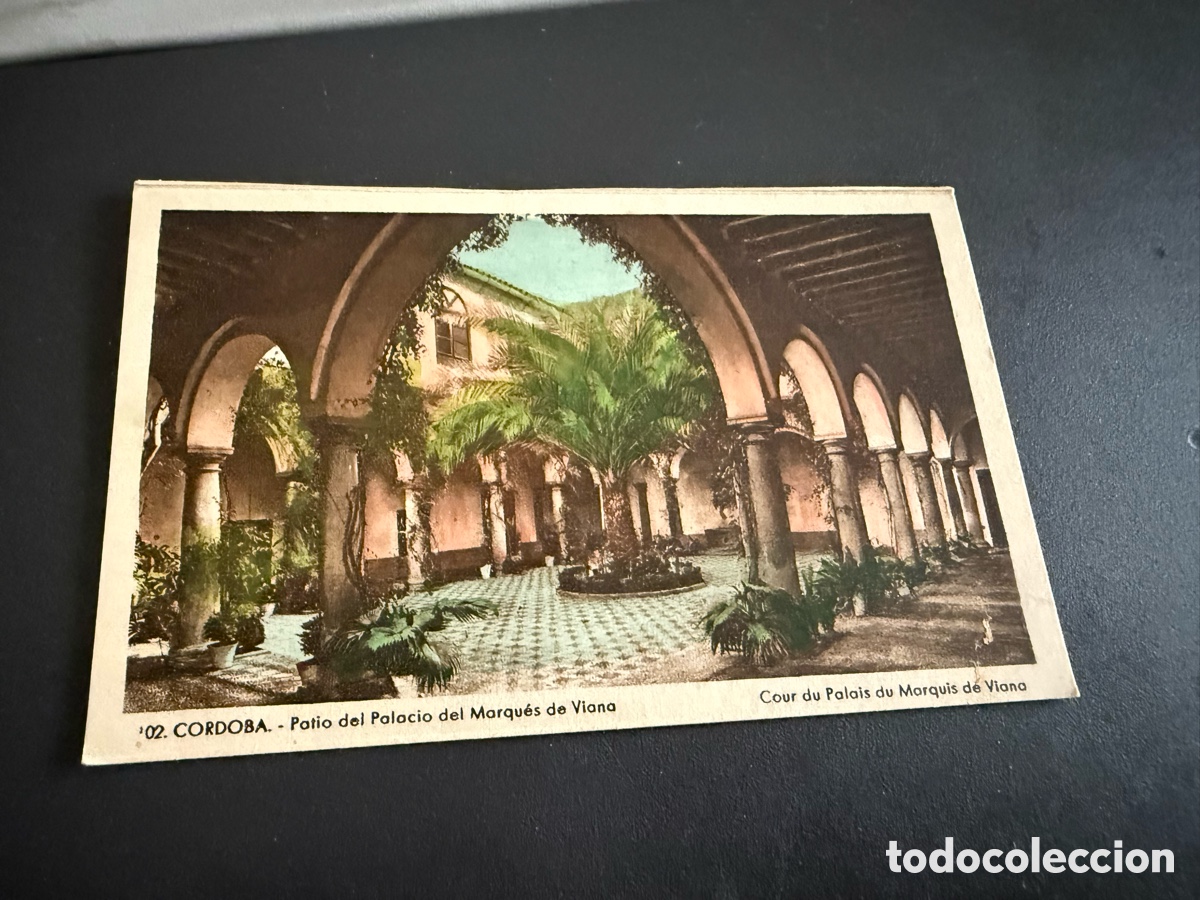 Postales: Postal C&Oacute;RDOBA. Patio del Palacio del Marqu&eacute;s de Viana. Roisin