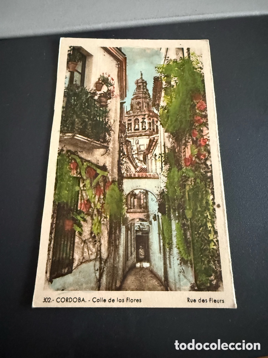 Postales: Postal C&Oacute;RDOBA. Calle de las Flores. Roisin