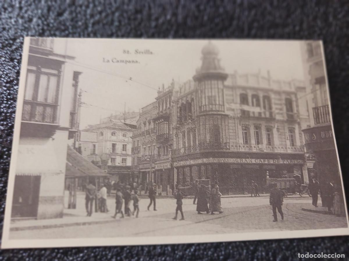 Postales: postal facsimil de sevilla antigua, la campana, 1907, colec. P.C.P.