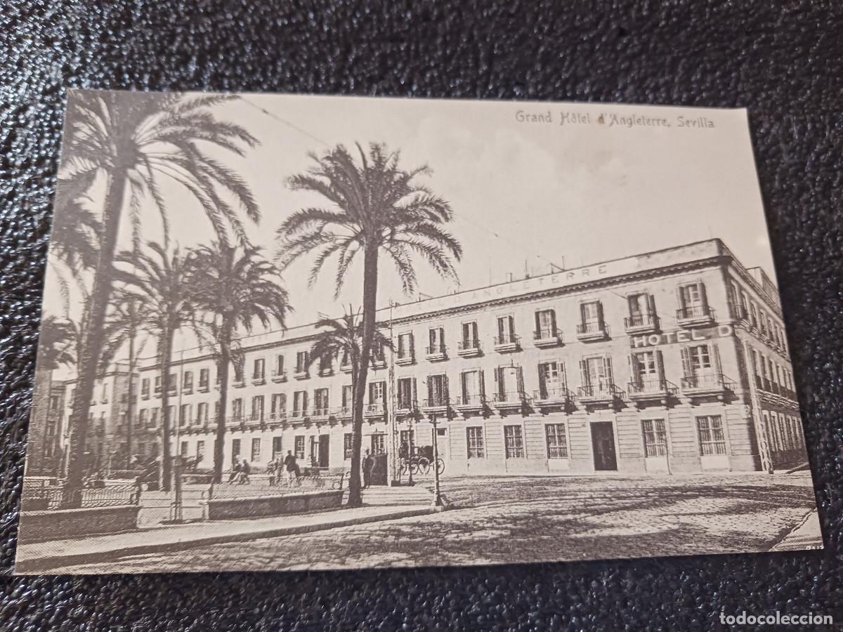 Postales: postal facsimil de sevilla antigua, gran hotel de d`anglaterra, 1915, colec. P.C.P.