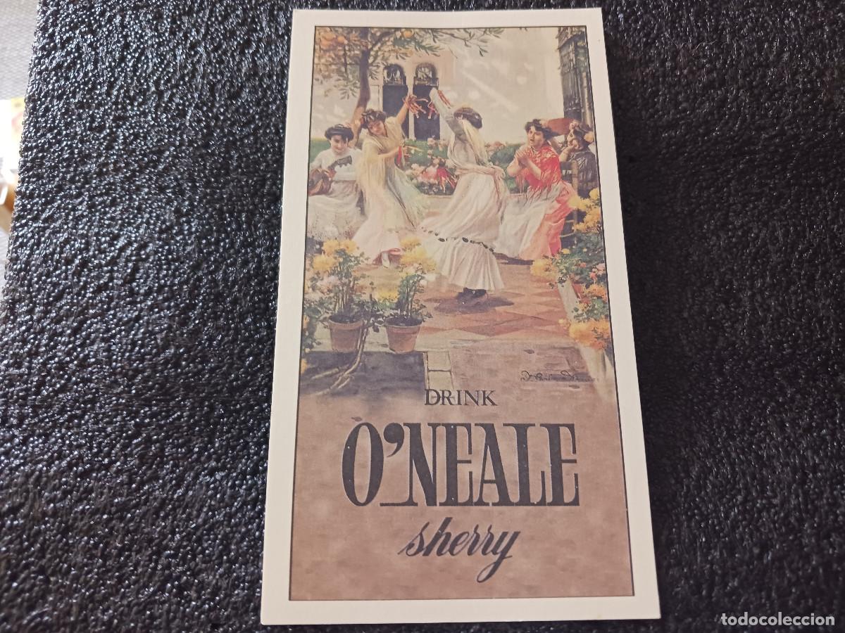 Postales: postal facsimil de sevilla antigua, carteles tipicos, drink o`neale sherry, 1901, colec. P.C.P.